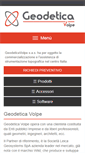 Mobile Screenshot of geodeticavolpe.com