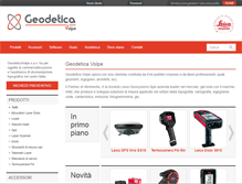 Tablet Screenshot of geodeticavolpe.com